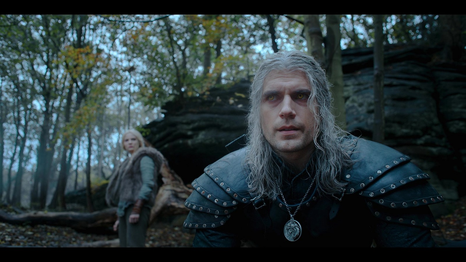 A still from The Witcher