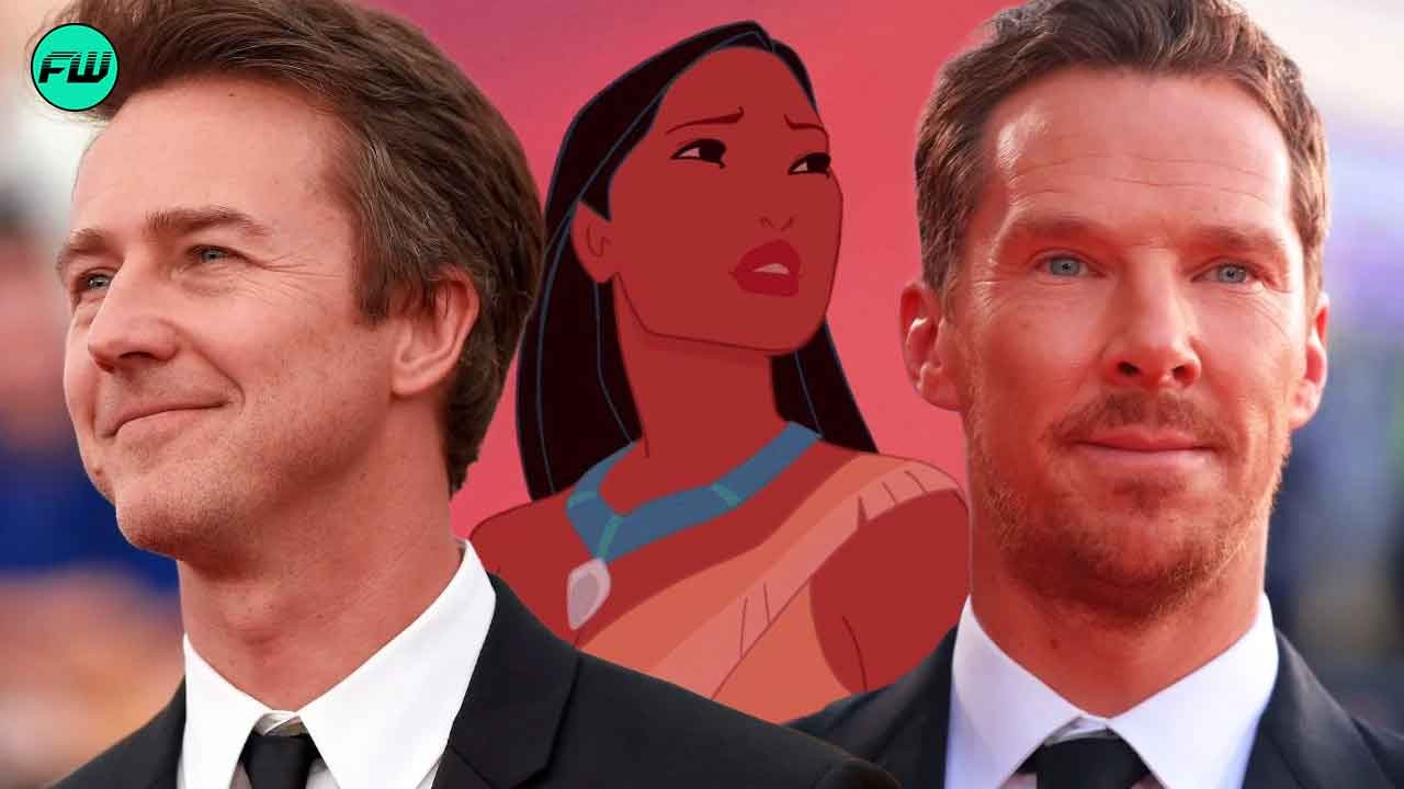 Edward Norton Reveals He’s Related to Pocahontas After Slave Trading Ancestry With Benedict Cumberbatch