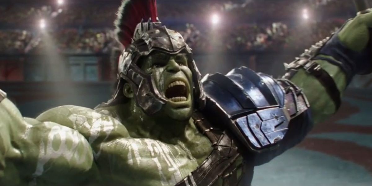 Gladiator Hulk in Thor: Ragnarok