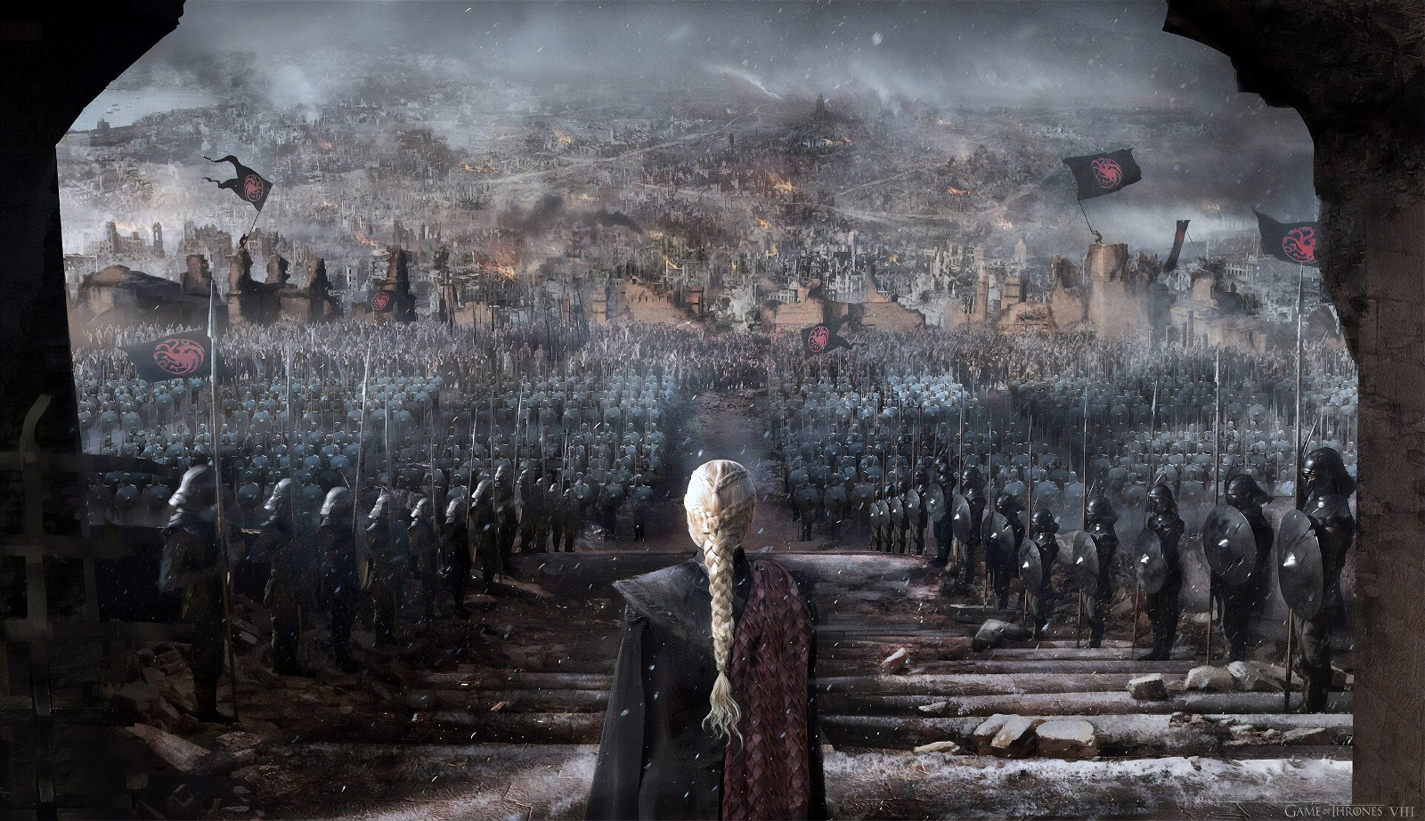 Emilia Clarke's Daenerys Targaryen turned mad in season 8 of Game of Thrones.