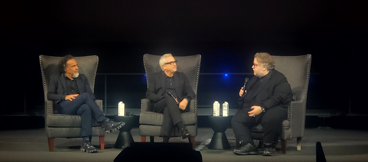 Guillermo del Toro, Alfonso Cuarón, and Alejandro Iñárritu