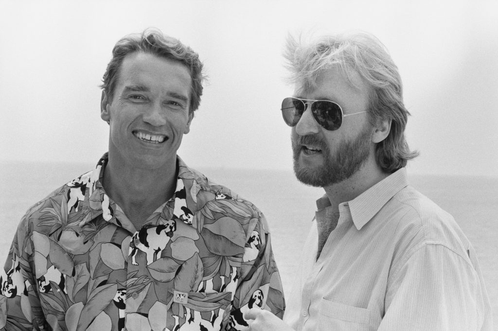 Arnold Schwarzenegger and James Cameron