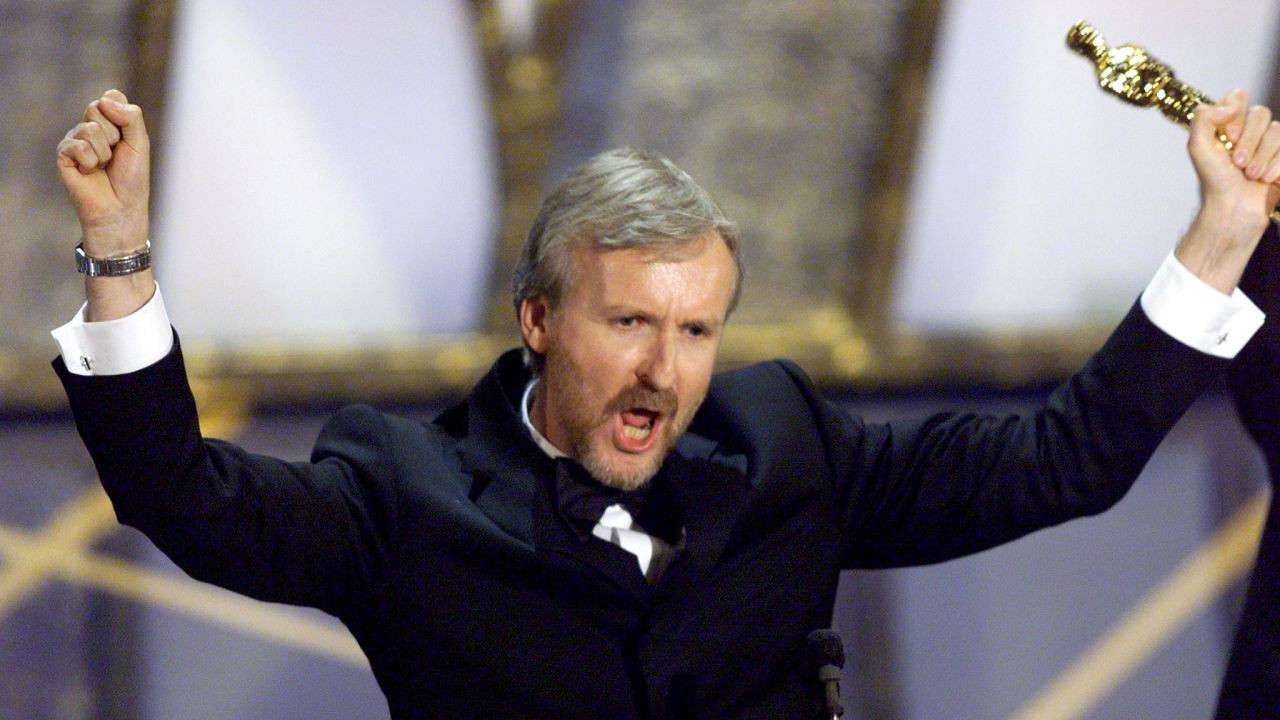 James Cameron at the 1998 Academy Awards