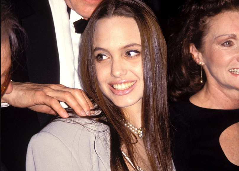  Angelina Jolie during a Red Carpet event in 1991