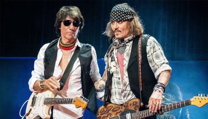 Johnny Depp and Jeff Beck