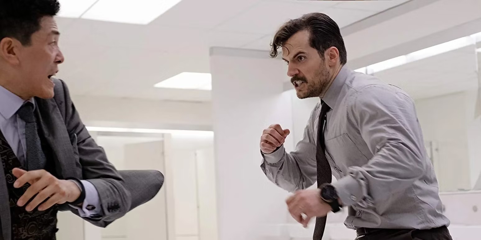 Henry Cavill donned his iconic mustache in Mission: Impossible - Fallout (2018).