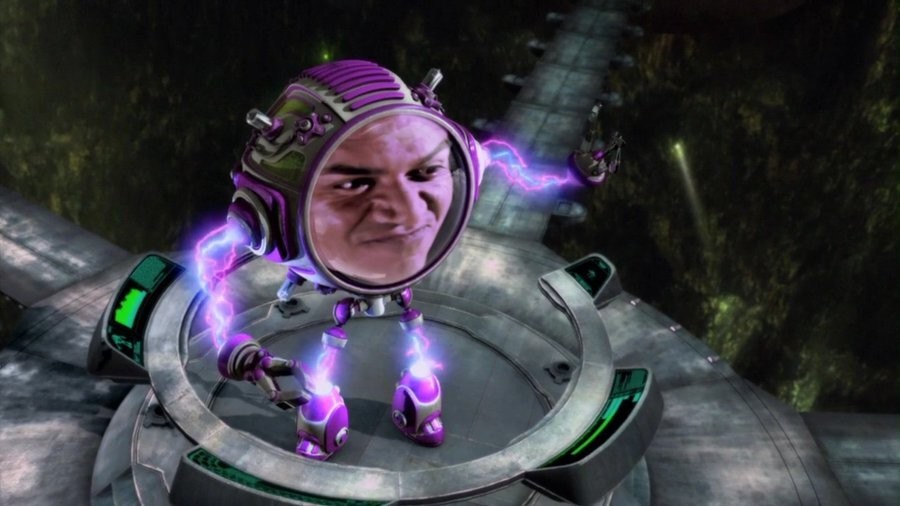 Mr.Electric in Sharkboy and Lavagirl