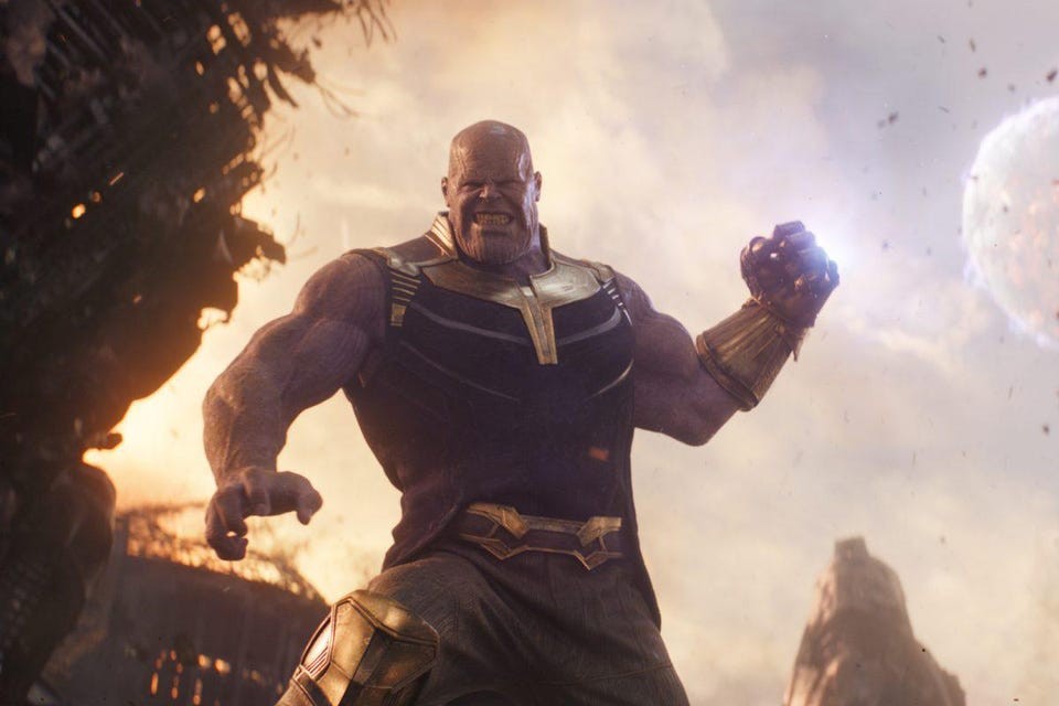 Josh Brolin as Thanos in MCU 