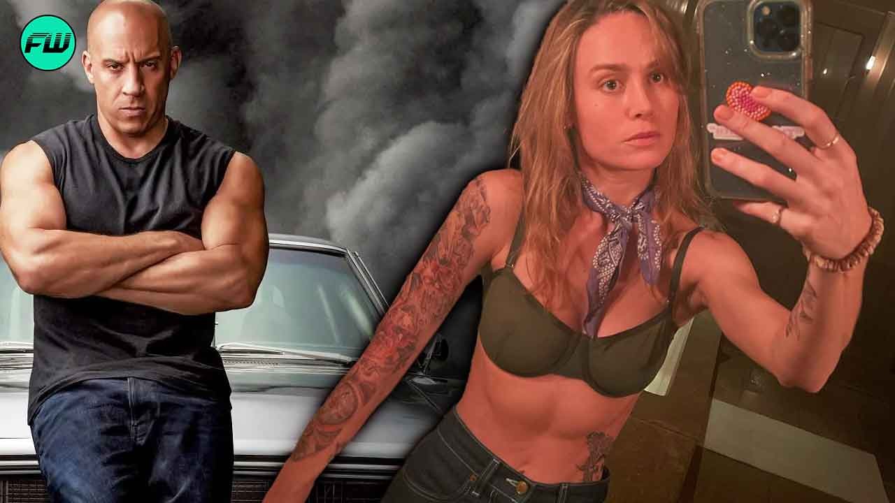 'So pretty I might faint': Fans Call Brie Larson a 'Tattooed Goddess' after She Debuts Insane Tattoos for Vin Diesel's Fast X