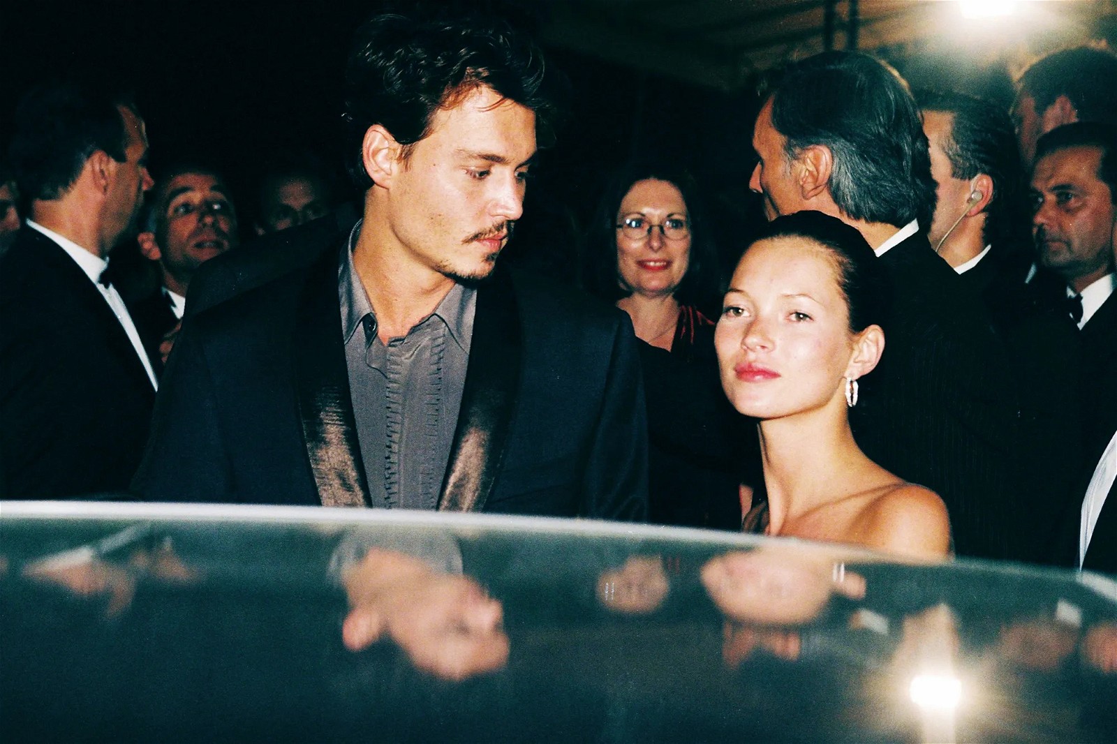Johnny Depp and Kate Moss at the 1998 Cannes Film Festival