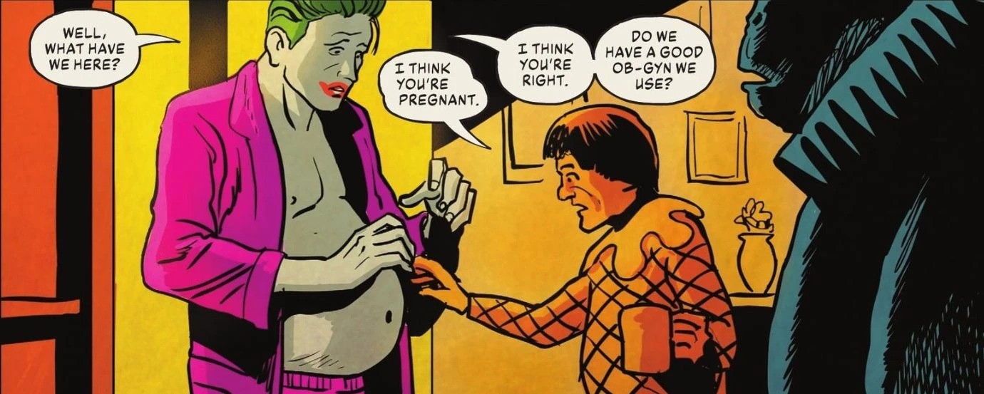 Joker is pregnant in DCs latest issue of Micael Rosenberg comics