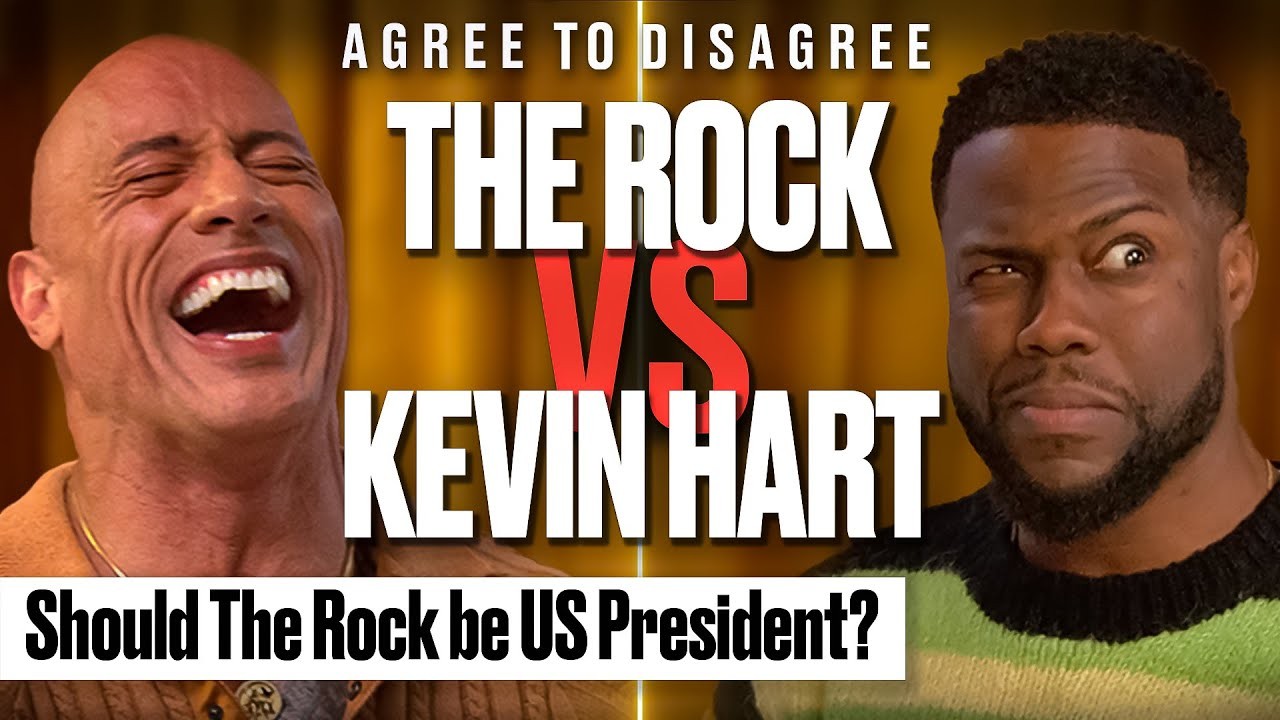  Dwayne Johnson and Kevin Hart in Agree to Disagree