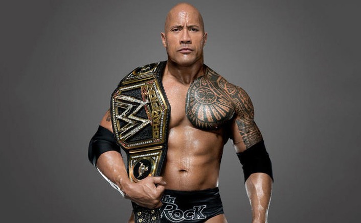 The Rock WWE champion