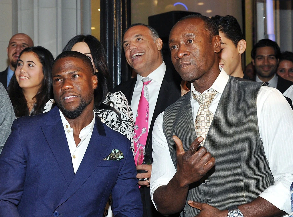 Kevin Hart with Don Cheadle