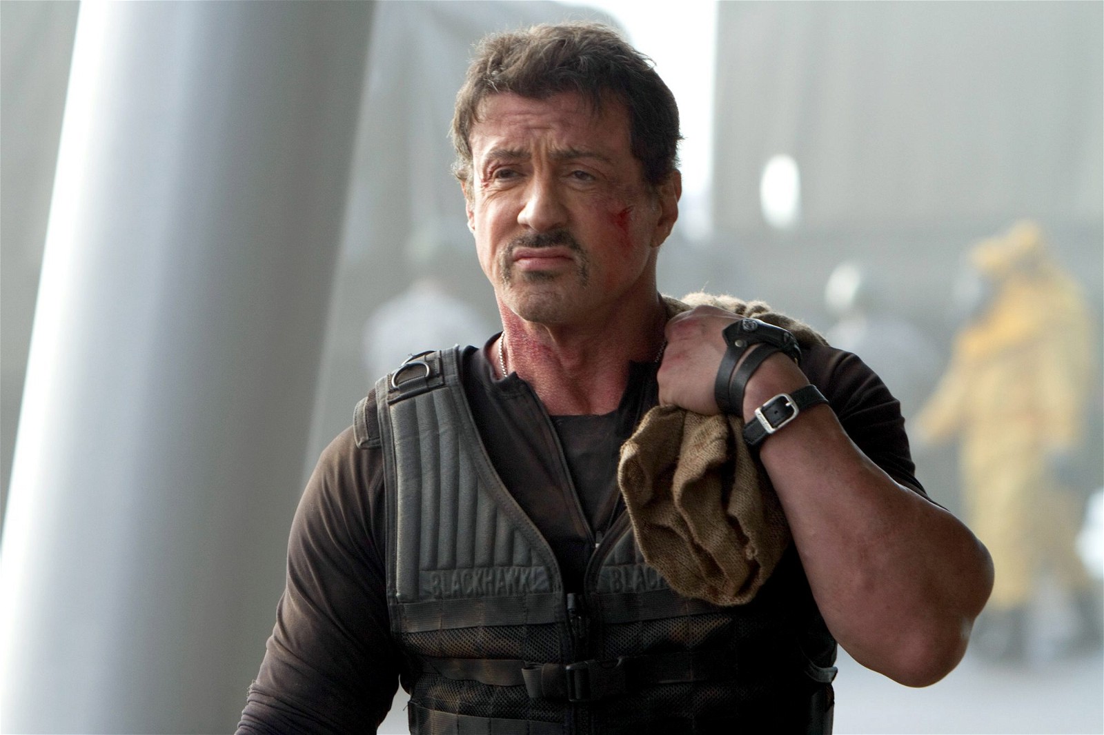 Sylvester Stallone in The Expendables franchise.