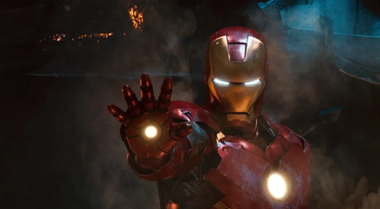 Robert downey Jr. as Iron Man