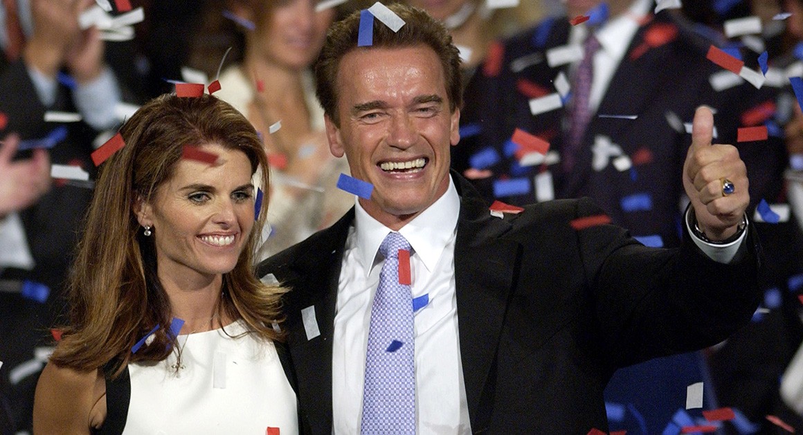 Arnold Schwarzenegger elected California's governor
