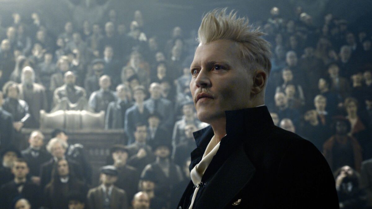 Johnny Depp as Grindelwald