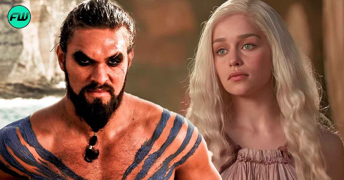 “Get her a f—king robe?”: Jason Momoa Was Frustrated When Emilia Clarke Was Stripped Naked, Started Crying More Than Her