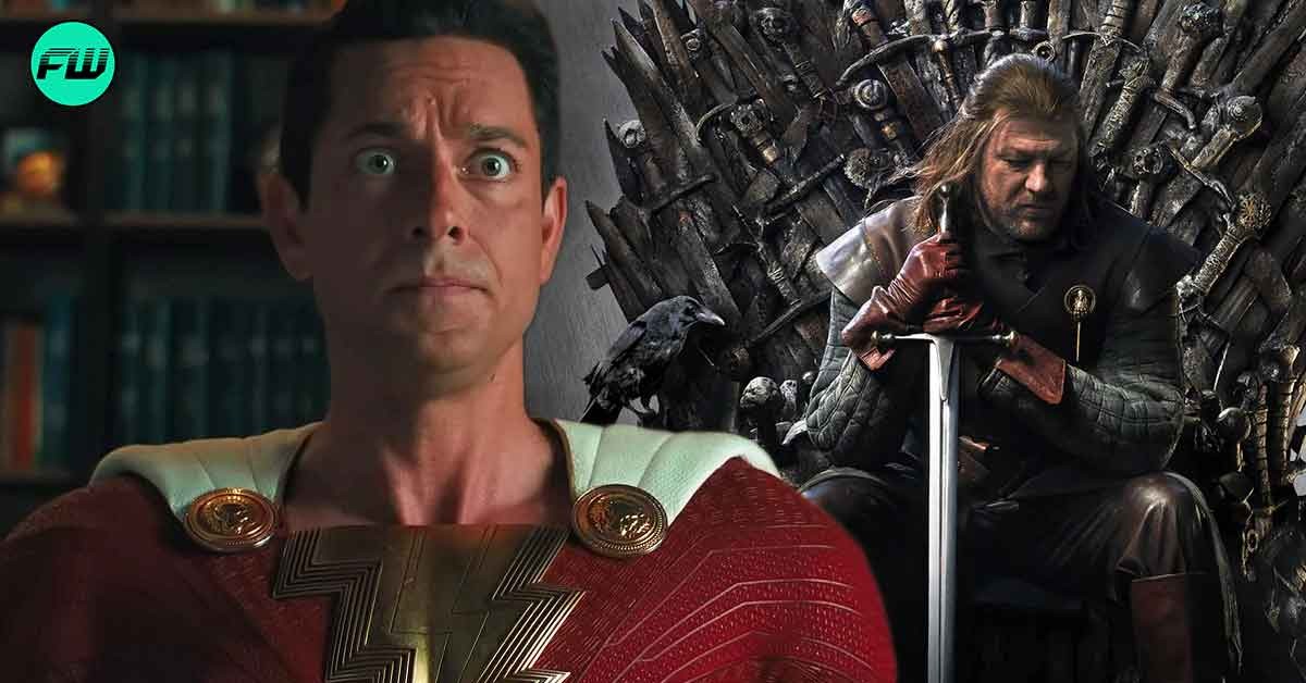 Zachary Levi's Shazam! Fury of the Gods Trailer has a Game of Thrones Easter Egg and DCU Fans Love It