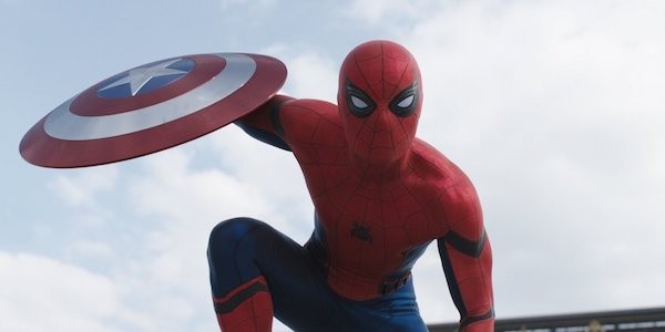 Tom Holland in Captain America: Civil War