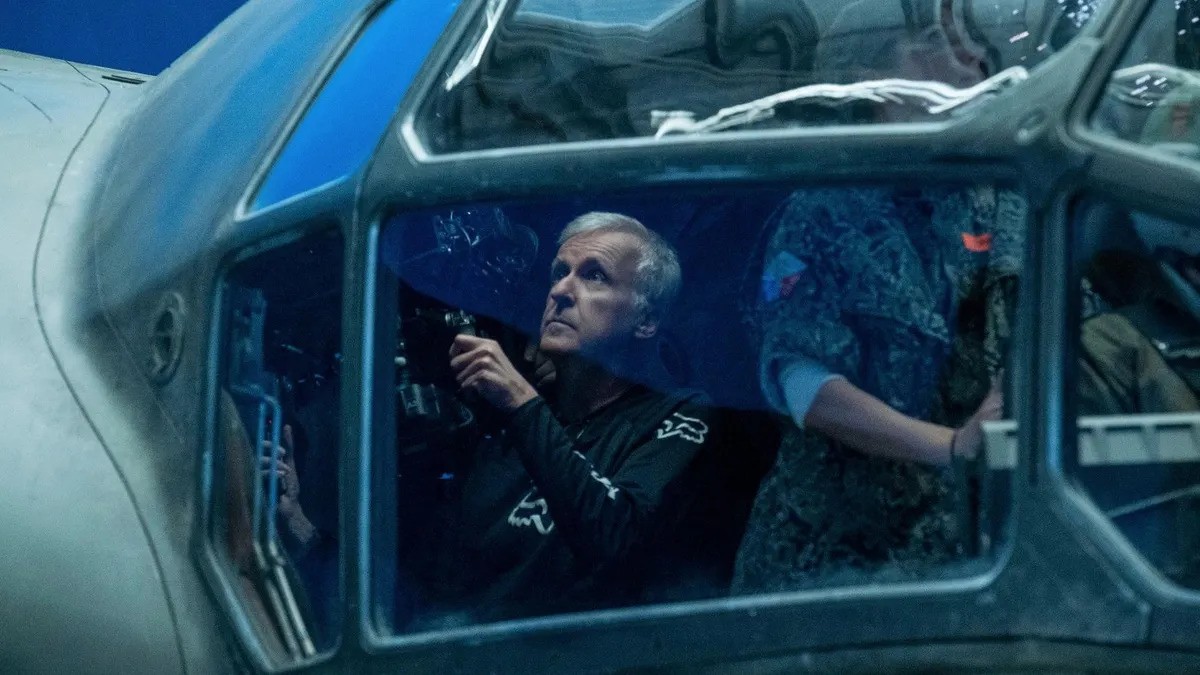 James Cameron films Avatar: The Way of Water