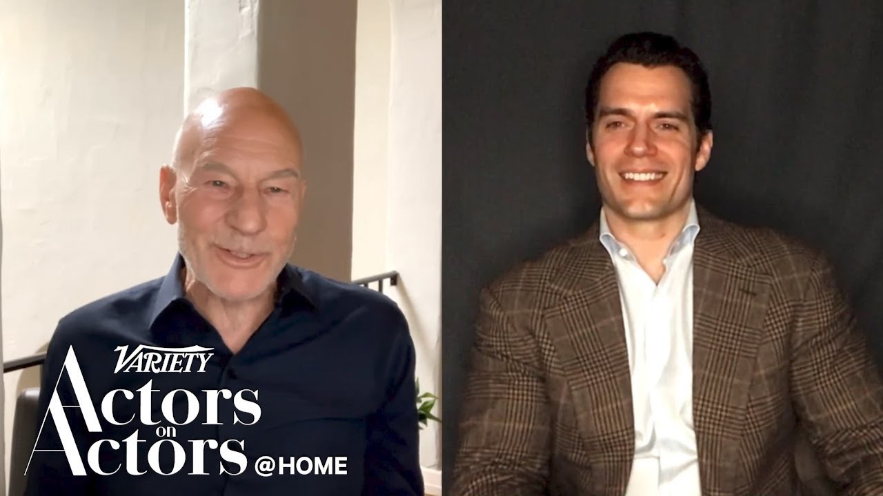 Variety actor on actor interview henry cavill patrick stewart
