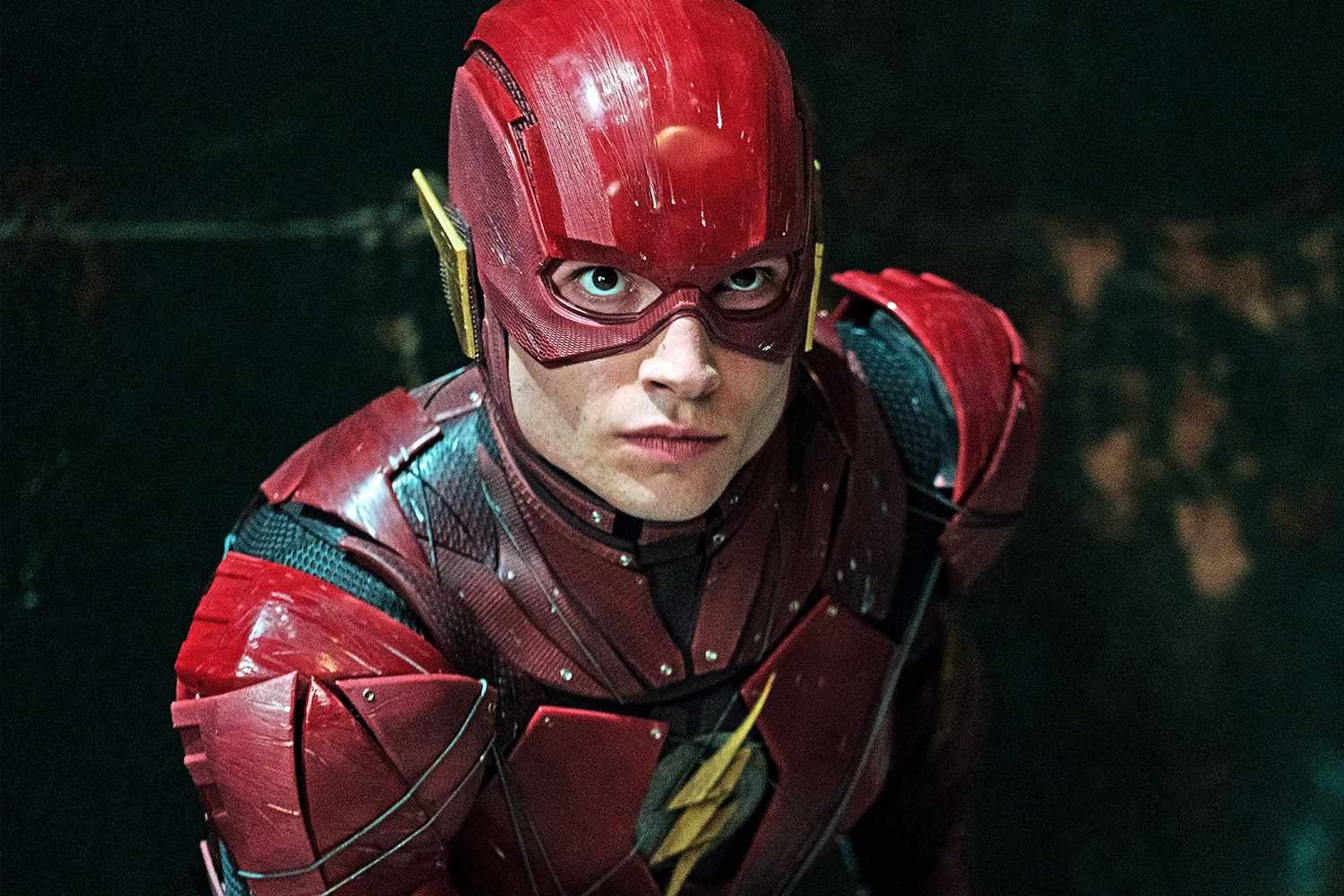 Ezra Miller as the Flash in the DCU.