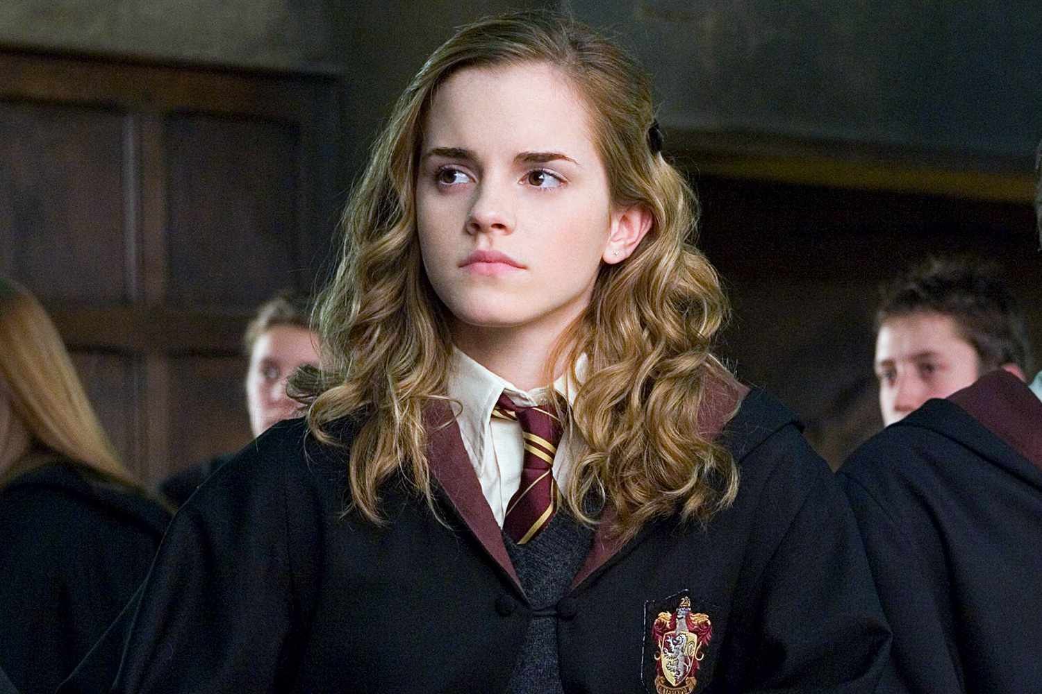 Emma Watson as Hermione Granger from the Harry Potter franchise