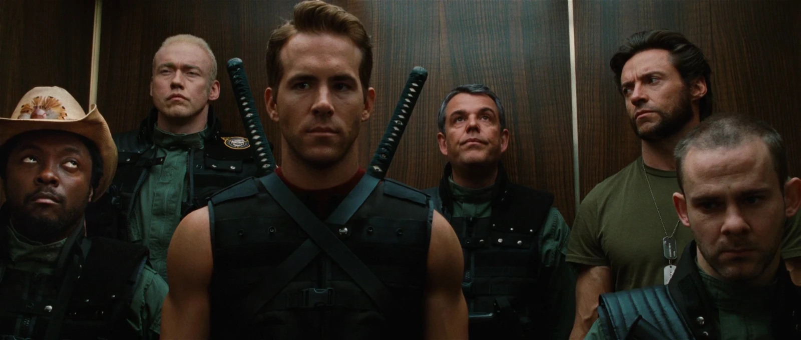 Hugh Jackman and Ryan Reynolds in X-Men Origins: Wolverine