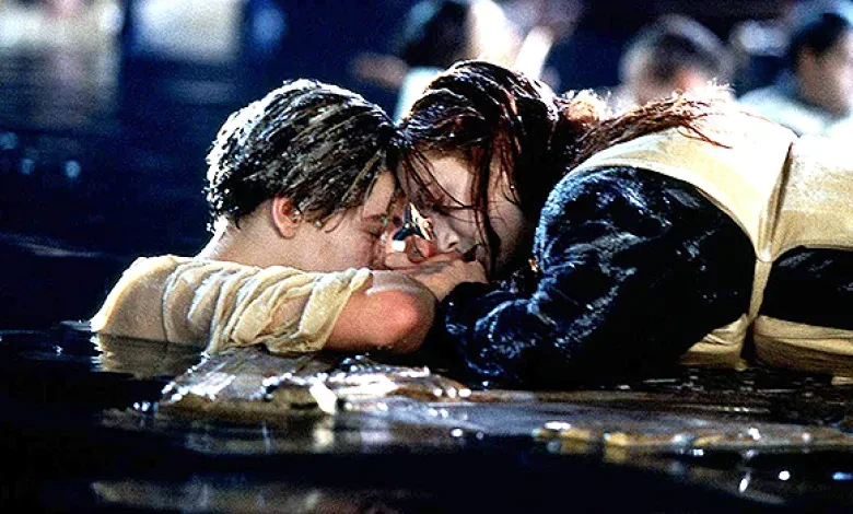 A still from James Cameron's Titanic.