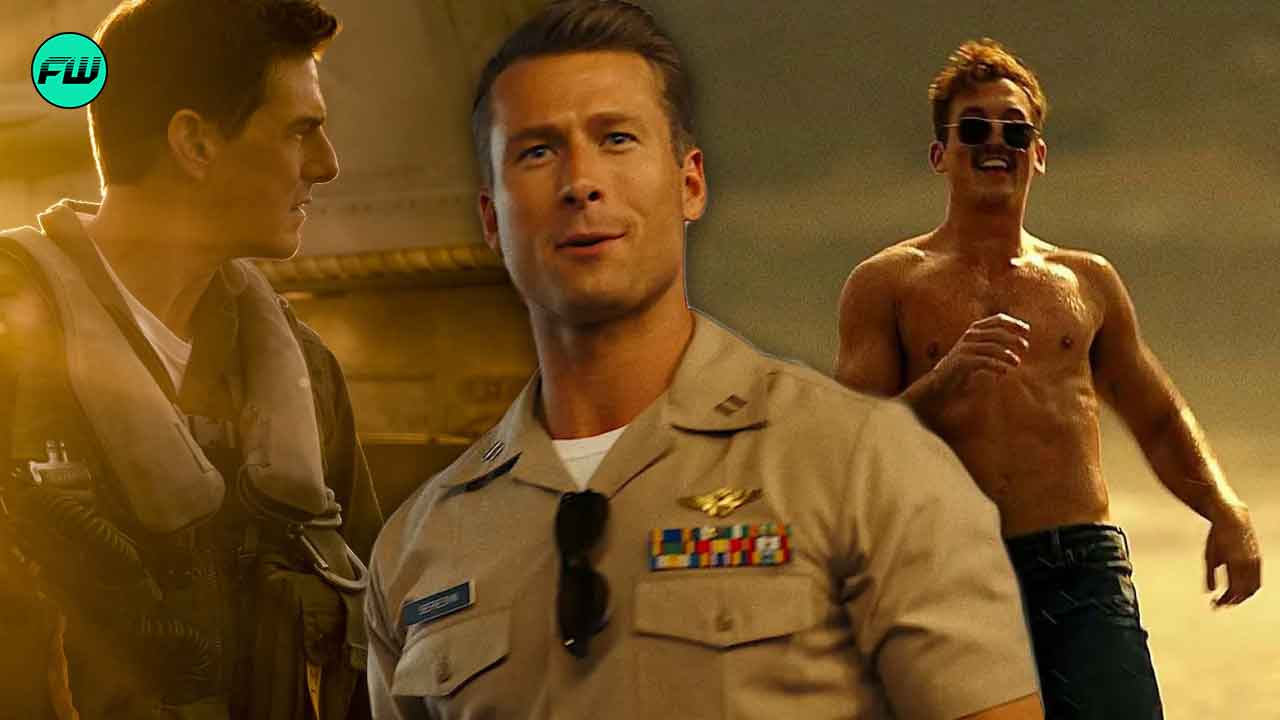 Top Gun: Maverick' Director Says Glen Powell Hurt Himself in Beach Scene