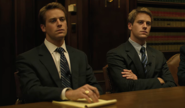 Armie Hammer in The Social Network