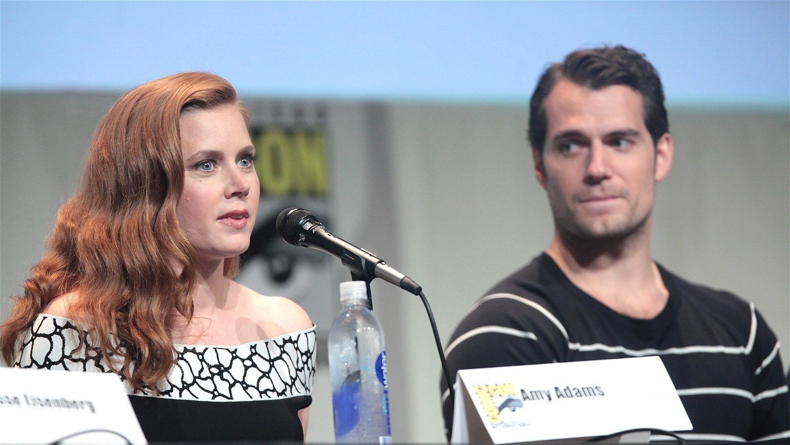 Henry Cavill and Amy Adams at the SDCC 2015.