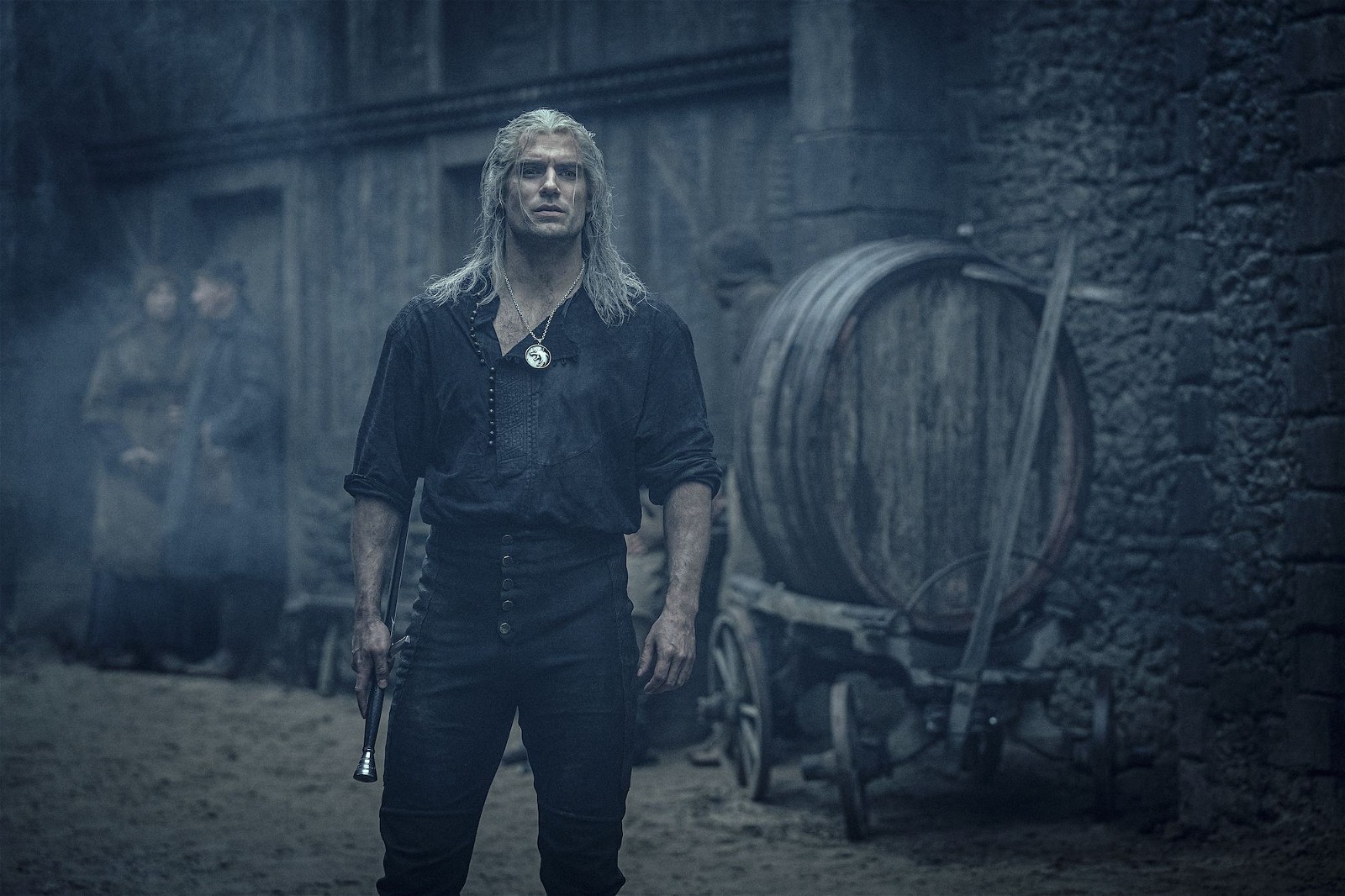 Henry Cavill in and as The Witcher.