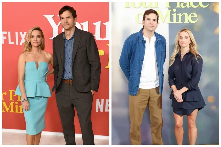 Ashton Kutcher and Reese Witherspoon's Awkward Pics