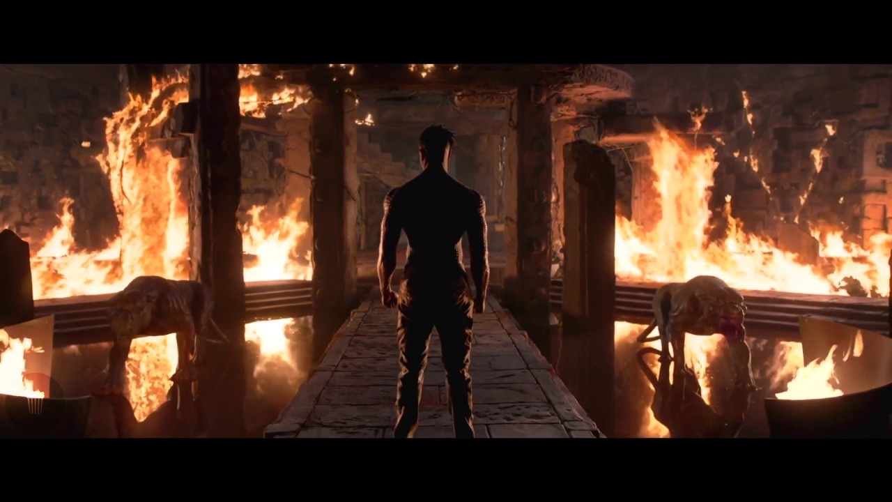 Killmonger burns down the sacred garden