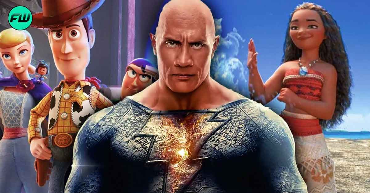 Dwayne Johnson Faces Another Setback After Black Adam Failure at WB as Disney Announces Pointless Toy Story 5, Leaves Behind Moana 2