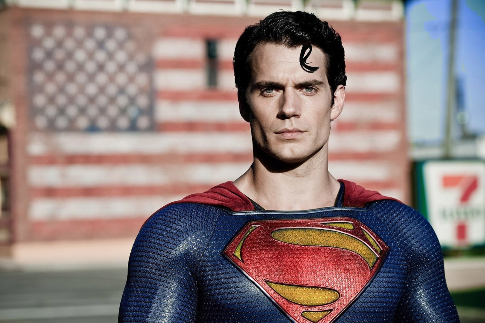 Henry Cavill as Superman in Man of Steel (2013).