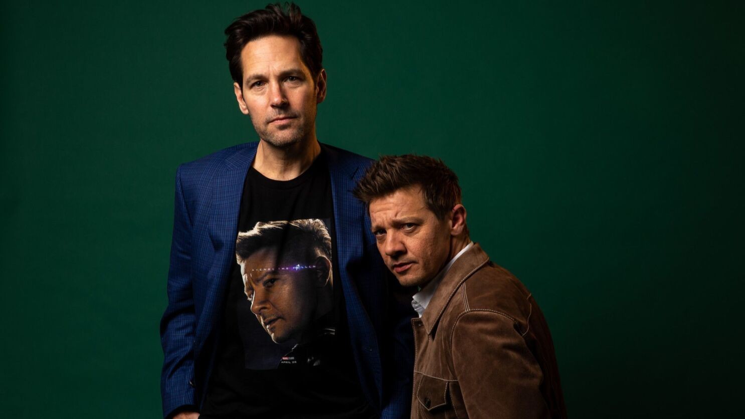 Paul Rudd And Jeremy Renner