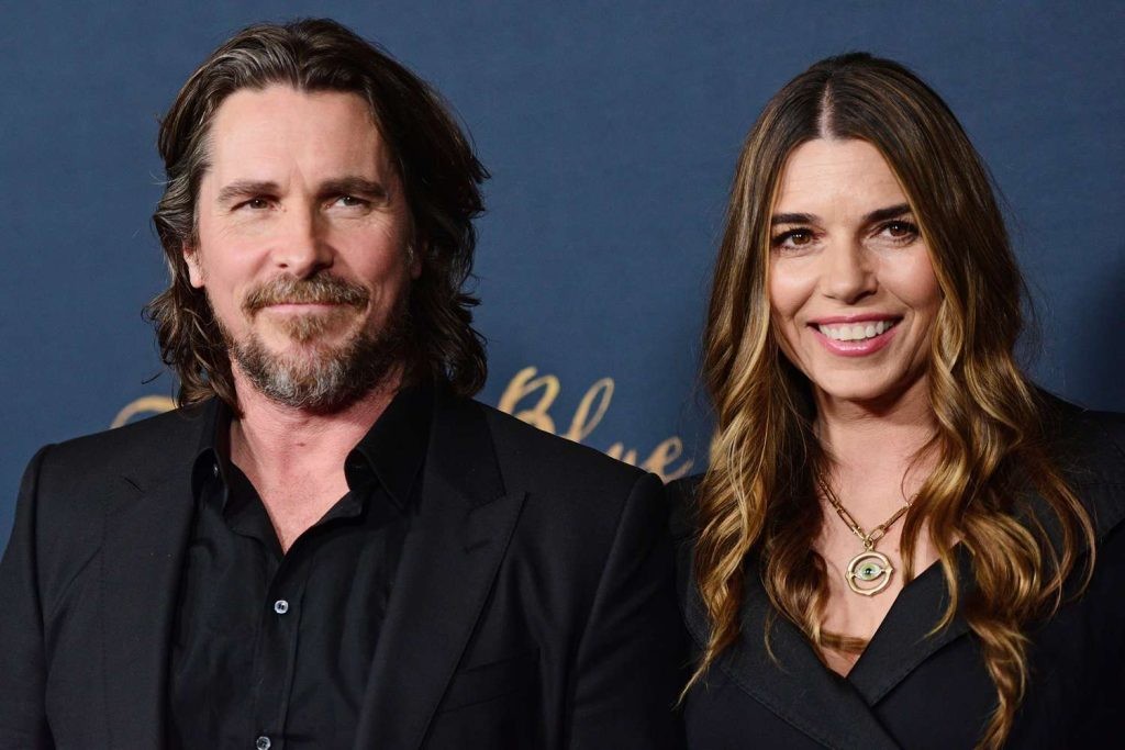 Christian Bale with wife Sibi Blazic