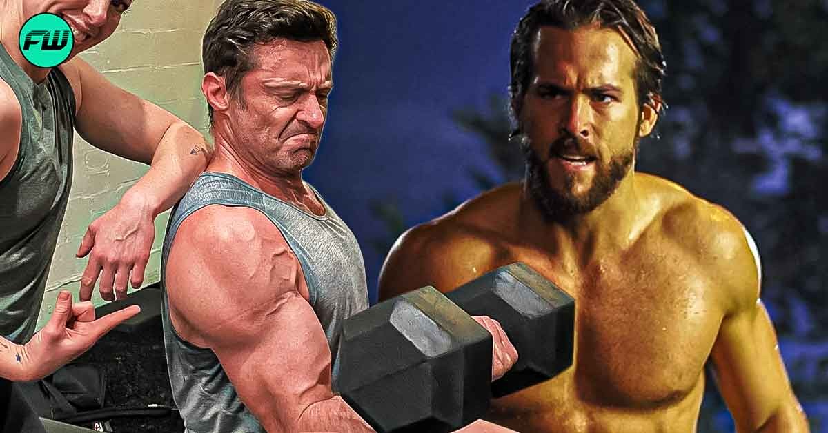 "But it's not a competition": Ripped Hugh Jackman Openly Calls Out Deadpool 3 Co-Star Ryan Reynolds With Mutant Biceps Challenge