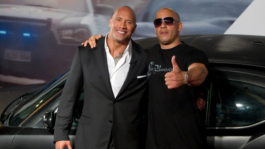 Vin Diesel's brotherly love seemed to backfire at him.