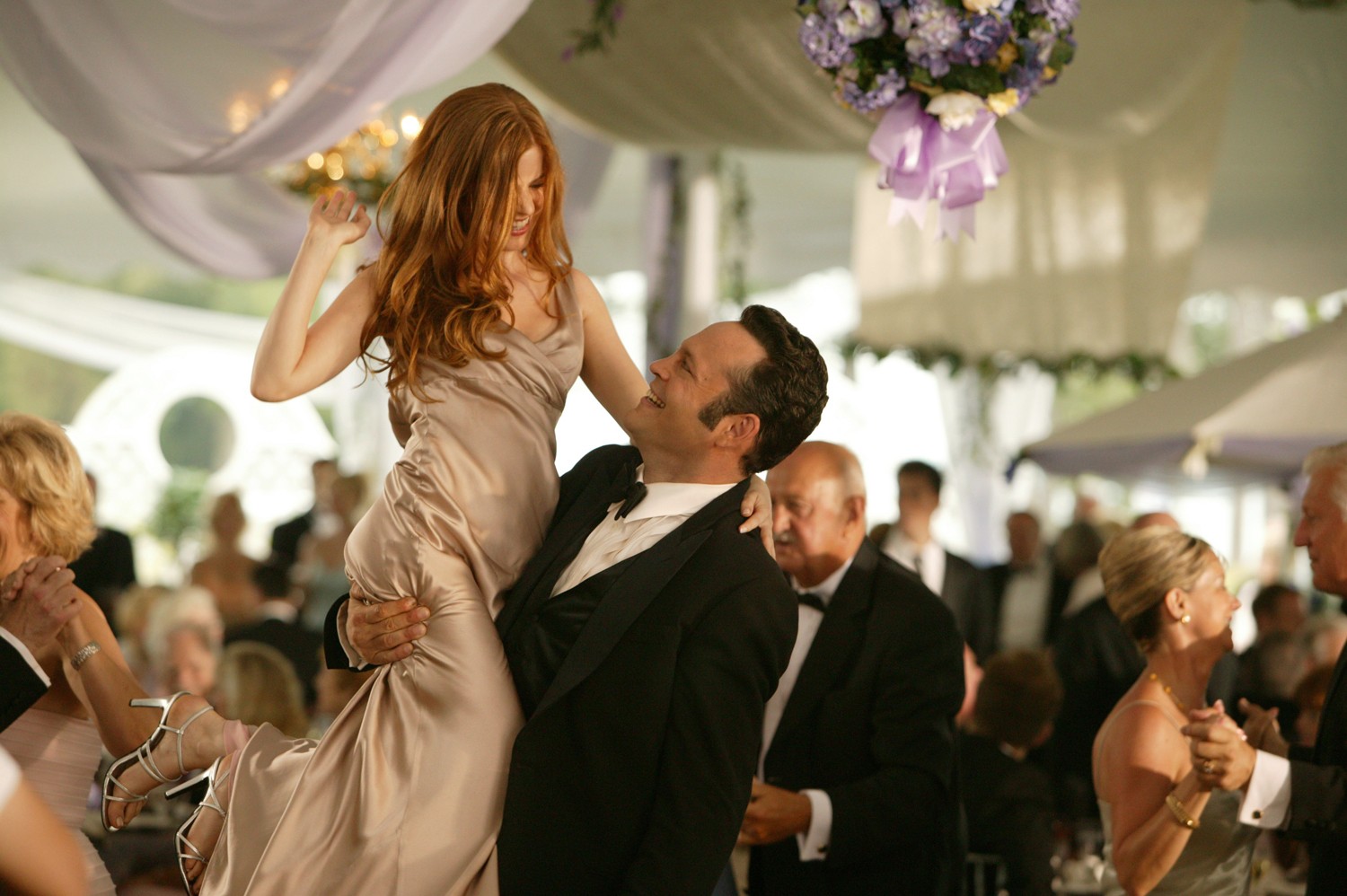 Isla Fisher and Vince Vaughn