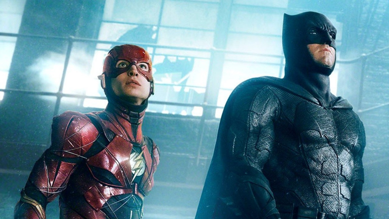 Ezra Miller as Flash in Justice League