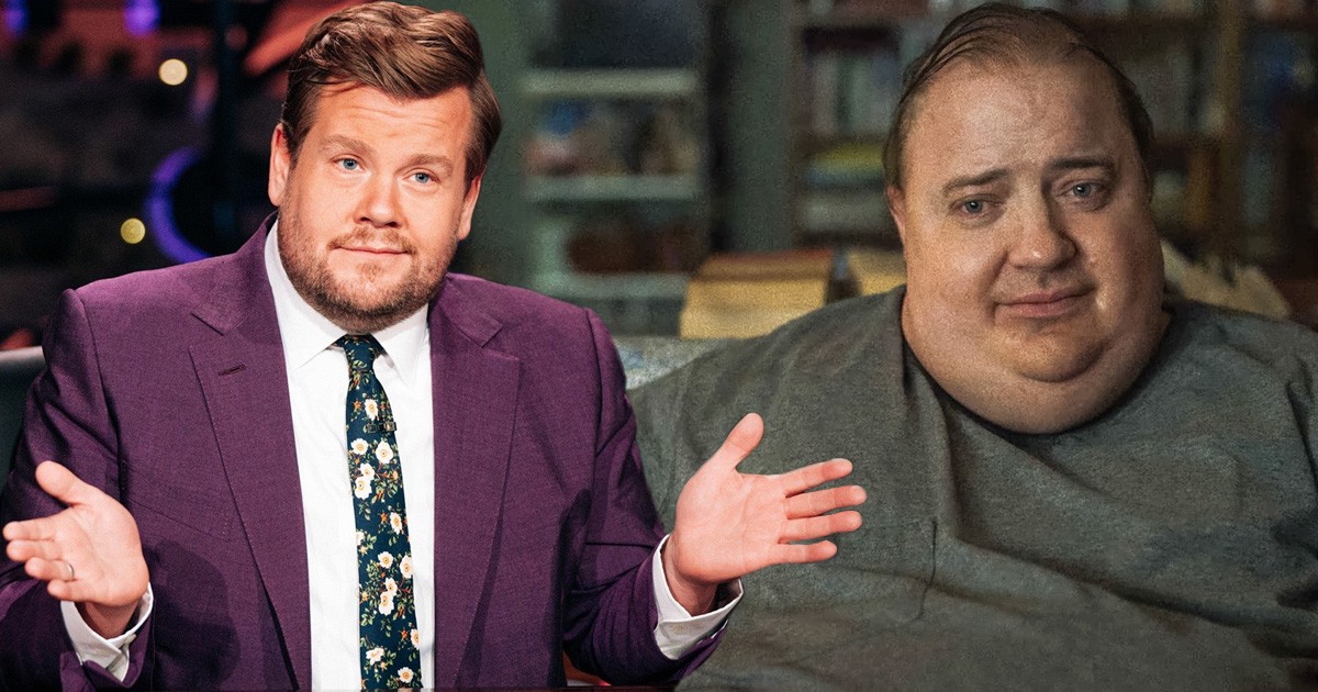 James Corden was the initial choice for The Whale before Brendan Fraser got the role