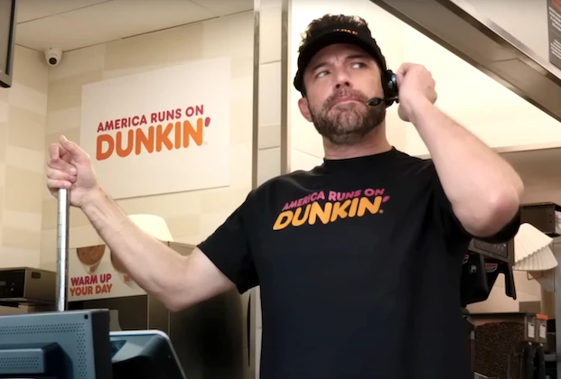 Ben Affleck in Dunkin' Donuts Commercial
