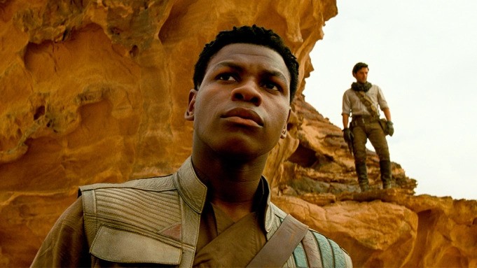 John Boyega and Oscar Isaac in Rise of Skywalker