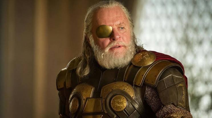 Anthony Hopkins as Odin in the MCU