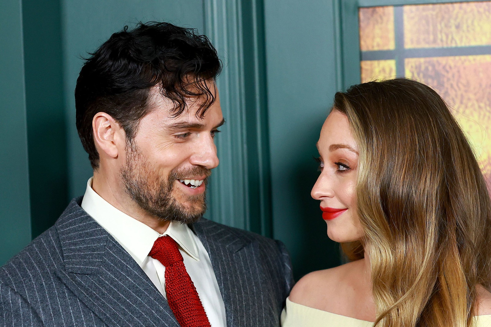 Henry Cavill and Girlfriend Natalie Viscuso Attend 'The Witcher